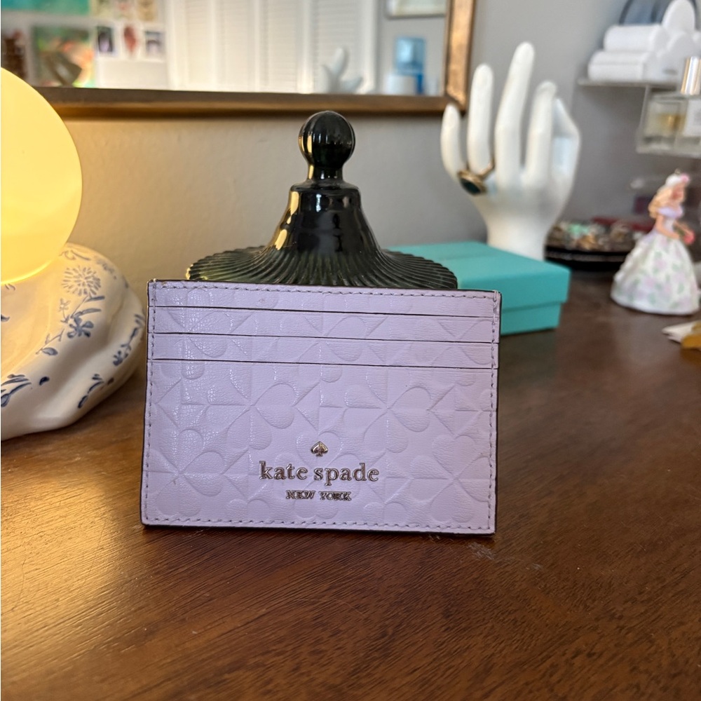Kate Spade Lilac Card Holder